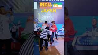 Laxman Singh Bhandari from India Vs Japan at Asian Armwrestling Cup 2023 Uzbekistan