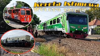 Momen Lokomotif Sruntulan Vintage Hingga Kereta Istimewa Membawa Rombongan Bule Ke Malang