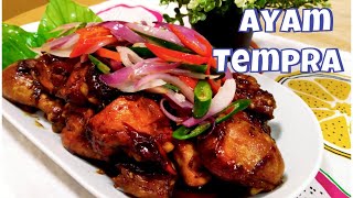 Nyonya Ayam Tempra/Spicy Black Sauce Chicken/Easy Nyonya dish for Beginners/Monica's S'pore Kitchen