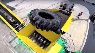 CM Primary Tire Shredders - The Worlds Most Advanced Industrial Shredder