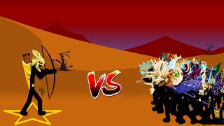 Kytchu Archer With Vs Big Boss GIANT All Skins Units Army | Stick War Legacy