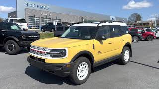 2023 Ford Bronco Sport Heritage Limited Edition - Yellowstone Walk-Around (Available Now!)