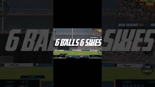 9 balls 9 sixes rc24 gameplay #rc24 #powerhitting Maximum