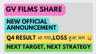 GV films share latest news, gv films share latest news today, gv films share news