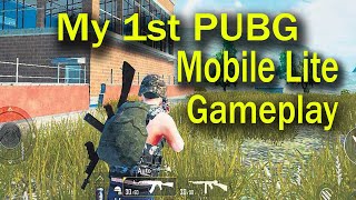 My First Pubg Mobile Lite Gameplay - Pubg Mobile Lite Android Gameplay