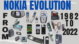 Nokia Phones Evolution From 1982 to 2022