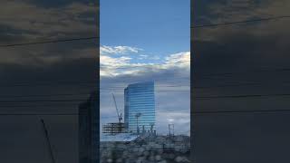 Spectacular clouds time lapse after a storm in Philadelphia.