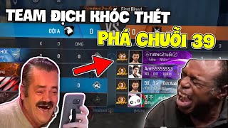 Phá Gãy Chuỗi " 39 Tử Chiến Lật Kèo " Hành Team Địch Phát Khóc | Free Fire