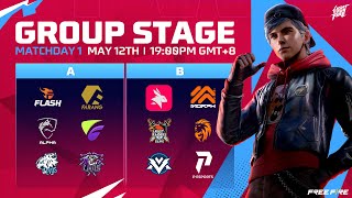 [EN] Free Fire Sea Invitational - Group Stage (Matchday 1)