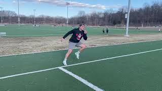 Advanced Training: Side to Side Low Push to Broad Jump