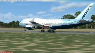 fsx pmdg 747 takeoff sample