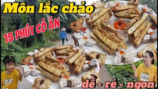 Khoai môn lắc chảo món ăn vặt dễ làm mà lại ngon, chỉ 20 phút có ăn ngay. Trải nghiệm cùng trang nhé