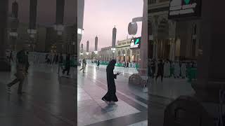 Namaz e Magrib Masjid e Nabawi S.A W. #masjidnabawi #madina #madinah