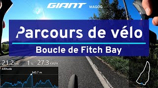 Parcours de vélo - Boucle de Fitch Bay