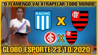 GLOBO ESPORTE DE HOJE,FLAMENGO X INTERNACIONAL,BRASILEIRÃO 2020,GLOBO ESPORTE,FLAMENGO X RANGING