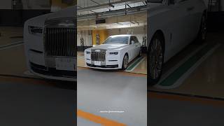 Too long for japanese parking lot #automobile #carvlogger #rollsroyceghost #mobilsultan