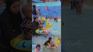 Ocean Park BSD  #oceanpark #oceanparkbsd #defanipramesti #swimming #swimmingpool #berenang