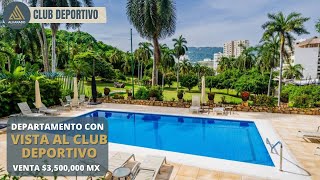 Departamento con vista al campo de golf | Country Club $3,500,000mx