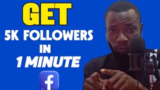 🔥SECRET HACKED| Get 100K Facebook Followers in Just 1 minute With These Secret Features