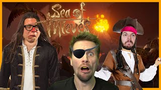 VULKANEN ATTACKERAR | Sea of Thieves med figgehn, Whippit & Polski