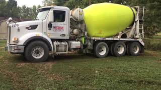 24x30 concrete pad timelapse for a steel building. Building my dream motorcycle shop Episode 1