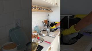 Limpeza da cozinha pós organização alimentar 🧼#reset #clean #cleaning #limpando #asmr