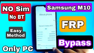 samsung m10 google account remove | sm M10/A10 frp bypass। Samsung M10 google account unlocker