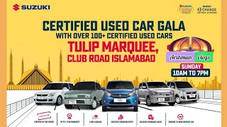 Suzuki Used Car Gala @ Tulip Marquee Club Road Islamabad | Arshman Vlogs Official