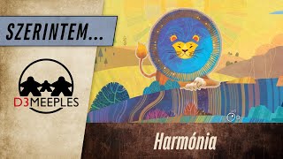 SZERINTEM: HARMÓNIA