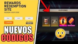 💎 2 NUEVOS CODIGOS PARA FREE FIRE HOY