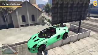 Grand Theft Auto V( أكثر اللقطات مضحكة في قراند 5+تحشيش !!)