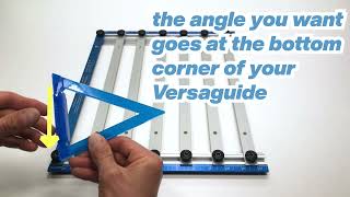 Angle Stop - New Accessory for Versaguide Glass Cutting System