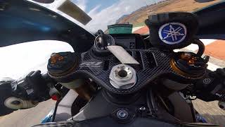 Cartagena trackday, inters, onboard Yamaha R1