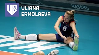 Uliana Ermolaeva | Beautiful Volleyball Girl | Warming up