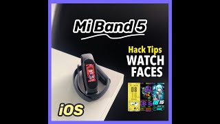 【HACKED TIPS!】Xiaomi Mi band 5 Spongebob Miku Conan EVA Watchface! (iOS)