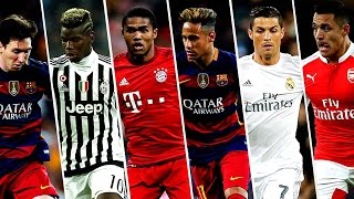 Best Football Skill Mix 2016 (CO-OP) ●  Neymar  ●  Ronaldo  ● Messi  ● Sanchez  ● Pogba & More | HD