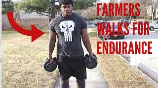 Farmers Walk With Dumbbells for Endurance Training (Increase Your Stamina and Endurance!)