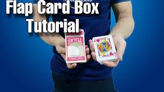 Flap Card Box Tutorial