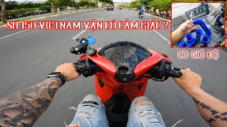 Trải Nghiệm SH Việt Nam 150cc Full Đồ Chơi Kèm Co Gió Độ Liệu Có Áp Phê