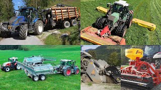 LU DENGG im Einsatz | Fendt & Valtra, BMF APV FAE VIGOLO PÖTTINGER Forst, Fräse, mähen, güllen, Holz