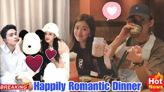 Zhao Lusi And Wu Lei Romantic Dinner Date: Love is in the Air!