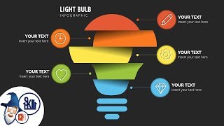 Design & Animate Light Bulb Infographics in PowerPoint