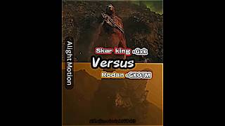 Skar king vs rodan