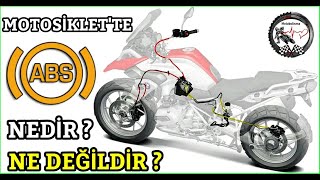 Motosiklette abs nedir ne değildir? | abs fren sistemi ve çalışması