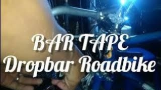 how to attach a bicycle handlebar bar tape | Cara pasang bartape setang