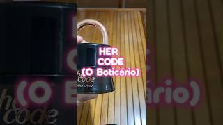 HER CODE - Perfume pra surpreender geral 😏😏😏 de #oboticario #perfumes #perfume