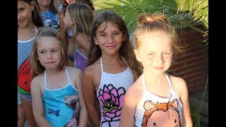 Just pretty Kids Swimwear & Apparel of Penelope Designs in Fashion show in Forte dei Marmi 2018.