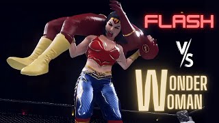 Wonder Woman v The Flash | MVF Mixed Fights (HD)