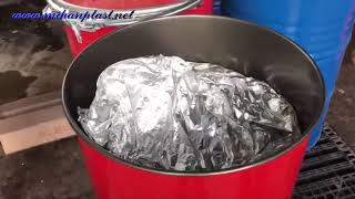 Mylar Drum lines for PUR adhesive hotmelt vaccume Packaging / hotmelter system