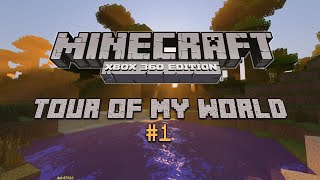 Minecraft Xbox 360 Tour Of My Creative World - #1 - Southern Isles